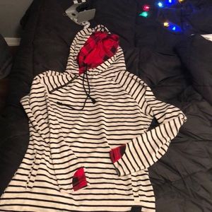 Double Hoodie w/ zipper Sweatshirt